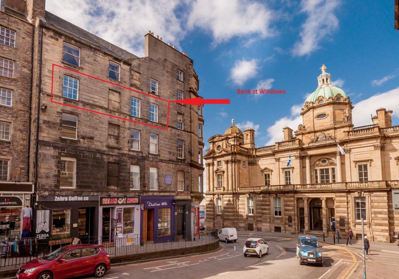 Appartamento Bank St Royal Mile Edimburgo Esterno foto
